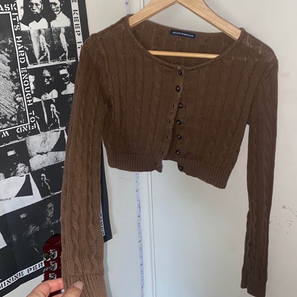 Cropped Brandy Melville Cardigan